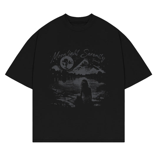 T-shirt Freals "Moonlight Serenity Dark"