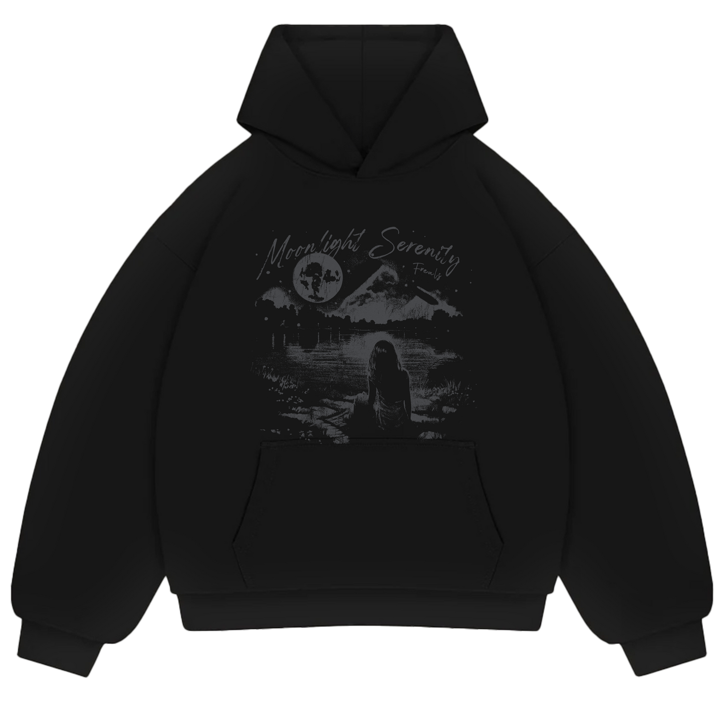 Hoodie Freals "Moonlight Serenity Dark"